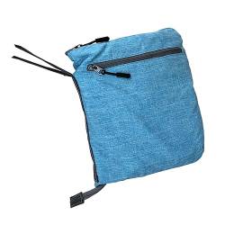 60L Faltbare Reisetasche für Männer Frauen Große Reisetasche Wasserdicht Übernachtung Wochenende Taschen für Fitnessstudio Gepäck Blau, Farbe A von TAHUAON