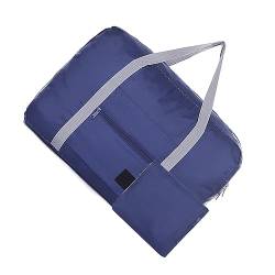 Faltbare Seesack für Damen & Herren, wasserdichte leichte Reisetasche für Sport, Fitnessstudio, Urlaub (Stil 1-Marineblau), Farbe A von TAHUAON