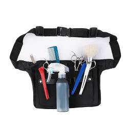 Friseur-Werkzeugtasche, professionelle Friseur-Werkzeugtasche, Haarschere, Kamm, Behälter, Taillengürtel, Farbe A von TAHUAON