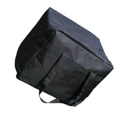 Reisetasche, extra große Reisetasche, faltbare Gepäcktasche, Übernachtung, Wochenendtasche, Sporttasche für Männer und Frauen (schwarz, 55 l), Farbe A von TAHUAON