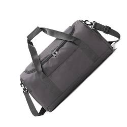 Reisetasche für Sport, Fitnessstudio, mit Schuhfach, Wochenende, Übernachtung, Wochenendtasche, wasserdicht, für Damen und Herren, 65 l, Farbe A von TAHUAON