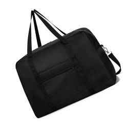 Ryanair Airlines Kabinentasche, 40 x 20 x 25 cm, faltbar, Reisetasche, Tragetasche, Handgepäck für Damen und Herren, 20 l, Schwarz, Farbe A von TAHUAON