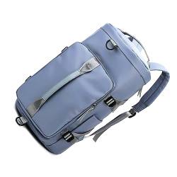 Sport Duffle Bag Reise Handtasche - Gym Rucksack Reise Duffle Bag mit Schuhfach, Trocken & Nass Getrennt Multifunktionale Übernachtungstaschen, GymBag für Damen und Herren Blau, Farbe A von TAHUAON