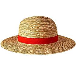 TAIPPAN One Piece – Strohhut Luffy – Herren, multifunktional, Sonnencreme, Strohhut, Cosplay, Sonnenhut für Kinder und Erwachsene von TAIPPAN