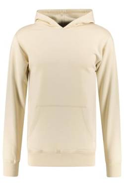 TALLFITS The Tall Hoodie, Extra-Langer Herren Kapuzenpullover in Tall Passform aus hochwertiger Bio Baumwolle, Made in Portugal (M Tall, Regular, Off White) von TALLFITS