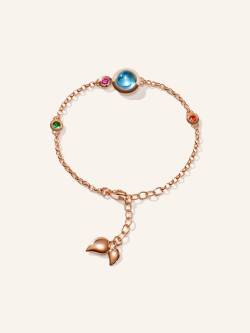 Tamara Comolli Armband Bouton Armband Mini Chain 'Candy' 18k Roségold rosegold von TAMARA COMOLLI