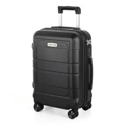 TAN.TOMI Koffer Handgepäck, Hartschalenkoffer Trolley Handgepäck Suitcase, Reisekoffer mit Rollen, Koffer mit TSA Schloss, Zahlenschloss Teleskopgriff, Handgepäck Koffer für Reisen Geschäft von TAN.TOMI