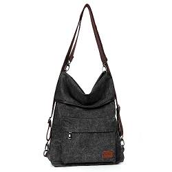 TAN.TOMI Rucksack Tasche 2 in 1 Damen, Schultertasche Damen Hohe Kapazitat, Handtasche Damen Groß 3 Taschen Multifunktion, Damen-rucksackhandtaschen für Arbeit, Büro, Einkaufen von TAN.TOMI