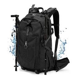 TAN.TOMI Rucksack Wasserdicht Herren Wanderrucksack 40L,Ultraleichter Herren Damen Trekkingrucksäcke,Wasserdichter Rucksack Für Wandern, Radfahren, Klettern, Bergsteigen und Reisen Sport. von TAN.TOMI