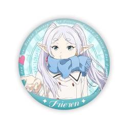 Frieren Beyond Journey's End Broschen Abzeichen Anime Button Pin Dekoration für Taschen Rucksack Zubehör Decor 2.3 Zoll (Frieren3) von TANSHOW