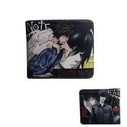 TANSHOW Death Note Geldbörse Kann Kreditkarten Bargeld Burable Clutch Anime Geldbörse für Männer Frauen aufnehmen (1) von TANSHOW