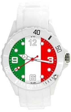 TAPORT® Quarz-Armbanduhr aus Silikon, für Fans von Italien von TAPORT