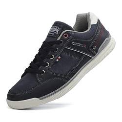 TARELO Sneaker Herren Freizeitschuhe Mode Schuhe Blau 41 von TARELO SINCE 1986