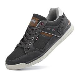 TARELO Sneaker Herren Freizeitschuhe Mode Schuhe Grau 45 von TARELO SINCE 1986