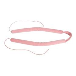 Hitzefreies Lockenstab-Stirnband, Weiches Gummi, Verhindert Haarschäden, Fester Halt, Einfach zu Bedienen, Pink von TARSHYRY
