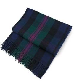 Schottische Clans – Moderne schottische Schottenkaro-Teppiche/Decke – 100% Wolle Tartan Teppich/Decke – Outdoor-Decke (Baird Modern) von TARTAN TWEEDS