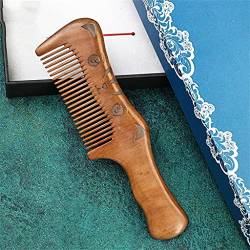 1 Kamm Tragbarer Massagekamm for den Haushalt Langes Haar Kurzes Haar Persönlicher Gebrauch oder Geschenk Haarpflege Haarpflegekamm (Color : A, Size : 17.6 * 4.8cm) von TATSEN