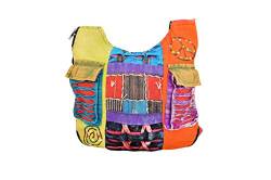 TATTOPANI Damen Hippie Stil mehrfarbige lange Schultertasche-BAGS0001S von TATTOPANI