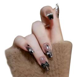 Nagel Zum Aufdrücken Künstliche Nägel Kleber Auf Dem Nagel Künstliche Nägel Acrylnägel Künstliche Künstliche Nägel Für Nägel Kunstdesigns Acryl Kleber Auf Dem Nagel Für Frauen Transparent von TAZIZI