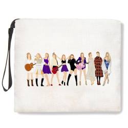 Geschenke für Musiker, inspirierte Musikliebhaber, Geschenk, Sänger-Merchandise-Kosmetiktasche, Freundschaftsgeschenk, Make-up-Tasche für Frauen, Teenager, Musiker, beste Freundin, Musikliebhaber, von TBT