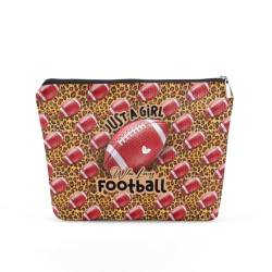 Make-up-Tasche für Baseball, Volleyball, Basketball, Fußball, Softball, Tennis, Pickleball, Tanz, Wirbel, Zumba, Geschenk, Mehrfarbig0766, 9.5*7.1*2 inch von TBT