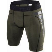 TCA Funktionsshorts TCA Jungen CarbonForce Pro Thermo Shorts - Dunkelgrün, 12-14 Jahre (1-tlg) von TCA