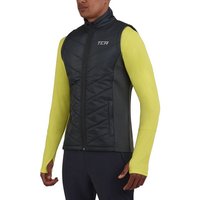 TCA Kurzjacke TCA Herren Excel Runner Weste Dunkelgrün XL von TCA