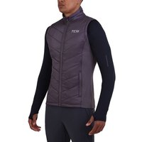 TCA Kurzjacke TCA Herren Excel Runner Weste - Leicht und gepolstert - Lila von TCA