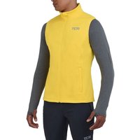 TCA Kurzjacke TCA Herren Flyweight Windweste mit Reißverschlusstaschen - Gelb, XXL von TCA