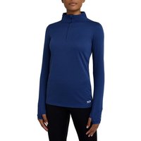 TCA Langarmshirt Damen Sport Shirt Langarm - Dunkelblau (1-tlg) von TCA