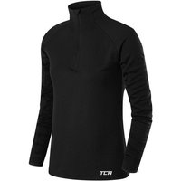 TCA Langarmshirt Damen Sport Shirt Langarm - Schwarz (1-tlg) von TCA