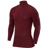 TCA Langarmshirt TCA Herren Kompression Langarm Thermo Oberteil - Cabernet, XXL (1-tlg) von TCA