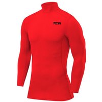 TCA Langarmshirt TCA Herren Kompression Langarm Thermo Oberteil - Rot (1-tlg) von TCA