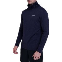 TCA Langarmshirt TCA Herren Thermo Laufshirt - Dunkelblau, XL (1-tlg) von TCA