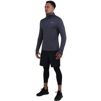 TCA Langarmshirt TCA Herren Thermo Laufshirt - Dunkelgrau, XL (1-tlg) von TCA