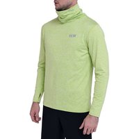 TCA Langarmshirt TCA Herren Thermo Laufshirt - Licht Grün (1-tlg) von TCA