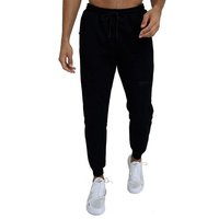 TCA Laufhose TCA Herren Jogginghose mit Reißverschlusstaschen - Schwarz, M (1-tlg) von TCA