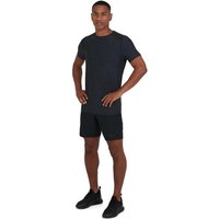 TCA T-Shirt TCA Herren Galaxy Fitness Lauf Shirt - Schwarz (1-tlg) von TCA