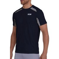TCA T-Shirt TCA Herren Quickdry Sportshirt - Dunkelblau, XL (1-tlg) von TCA