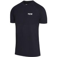 TCA T-Shirt TCA Herren SuperKnit Laufshirt - Schwarz (1-tlg) von TCA