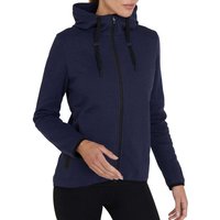 TCA Trainingspullover TCA Damen Revolution Hoodie, Dunkelblau, Kapuze, Reißverschlusstaschen (1-tlg) von TCA