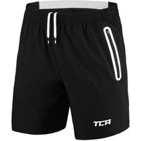 TCA Trainingsshorts TCA Herren Elite Tech Laufhose - Schwarz/Weiss, XS (1-tlg) von TCA