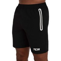 TCA Trainingsshorts TCA Herren Elite Tech Laufhose - Schwarz/Weiss (1-tlg) von TCA