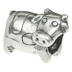 925 Sterling Silber Milchrinder Kuh Bead für europäische Charm-Armbänder von TCC Sourcing