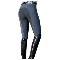 Reitleggings MäDchen Vollbesatz Reitsport-Hosen FüR Damen Reithose High Waist Reitleggings Outdoor Hosen Vollbesatzreithose Reitleggings Mit Handytasche Reithosen Vollbesatz Jogginghose/Sportreithose von TDEOK