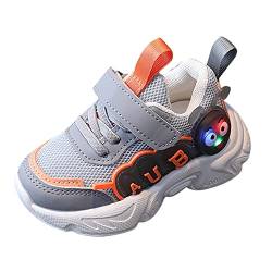 TDEOK Schuhe Größe 20 Neutrale leichte Schuhe für Kinder lässige Outdoor-Sportschuhe Baby-Schuhe Kinder Schuhe 21 (ZA-Grey, 26 Toddler) von TDEOK