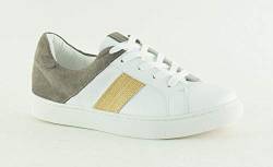 TDF Damen Loraine Sneaker, 003 Weiß/Beige, 36 EU von TDF