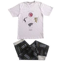 Game of Thrones Herren Pyjama-Set / Pyjama-Set für Jungen, Gr. S-XL, multi, S von TDP Textiles