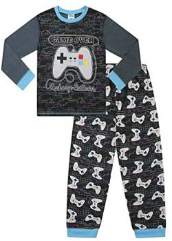 Gaming-Pyjama für Jungen, lang, SS21 Gr. 146, Schwarz von TDP Textiles