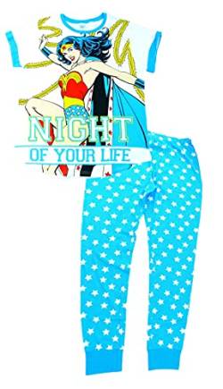 Wonder Woman DC Comics Nacht deines Lebens Damen Schlafanzug, S von TDP Textiles